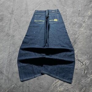 Baggy Mecca Raw Denim Southpole Style Y2K Skater Vintage Jeans 32x29